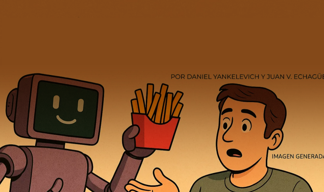 2025, o ano em que a IA nos esconde as batatas fritas